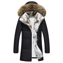 2018 Duck Down Jacket Men Winter Thick Fur Collar Plus Size 5xl Unisex Winter Coat Ackets Hooded Coat Parkas Hiver Homme