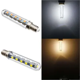 5050 SMD E14 3 w 16LED küçük Mini ışıkları LED ampul ışık Enerji Tasarrufu Davlumbazlar için Duman egzoz mutfak ventilatör buzdolabı