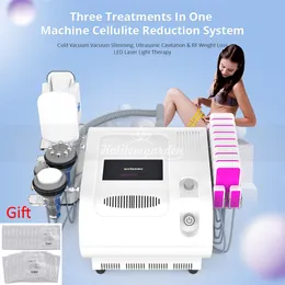 Professional ultrasonic cavitation fat reduction machine radio frequency face body lift lipo laser weight loss vacuum fat freezing massge CE