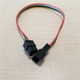 10pcs/Lot Universal 3pin 4pin RAM pamięć chłodnica chłodnica chłodzący kabel zasilający wentylator zasila