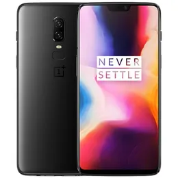 Original Oneplus 6 4G LTE Mobile Phone 6GB RAM 64GB ROM Snapdragon 845 Octa Core Android 6.2" AMOLED Full Screen 2.5D Glass 20.0MP NFC Face ID Fingerprint Smart Cell Phone