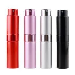 8ML Mini Portable Can Rotate Perfume Atomizer Bottle Travel Empty Parfum Spray Bottle Fast Shipping F1946