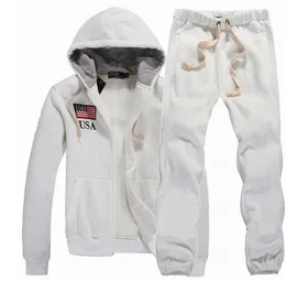 mens designer Tracksuit NEW Football USA Sets track suit mens Men Zipper jackets sportswear set top quality sweat gym suits