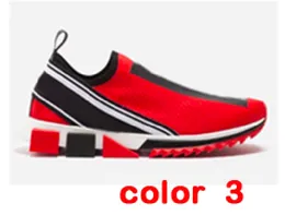 Stretch Jersey Slip-On Sneakers: Men's Designer Fabric Shoes with Two-Tone  Rubber Sole Breathable Casual Vulcanized Shoe