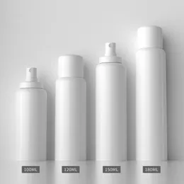 20pcs 100ml/120ML/150ml/180ml white plastic spray pump bottle Perfume spray bottle 100cc Cosmetic packaging bottle
