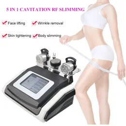 Effective Strong 40K Ultrasonic cavitation body slimming vacuum RF skin Firm radio frequency slimming machine home use