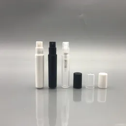 Mini mini garrafa de spray de plástico transparente Mini garrafa de perfume reabastecida pequena recipiente de amostra vazia