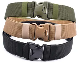 2019 Tactical Belt Nylon Belt Army Utomhus Train Män Högkvalitativ midjeband Multifunktionell