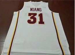 Custom Men Youth women #31 Georges Niang Iowa state Basketball Jersey Size S-4XL or custom any name or number jersey