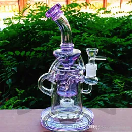 Glass Water Bongs Colored hookah Silicone Pipes Camouflage Recycler Oil Rigs