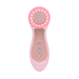4 Colors LED Photon Light Facial Massager EMS Warm Face Cleaner Skin Care Anti Aging Face Lifting Skin Rejuvenation Machine