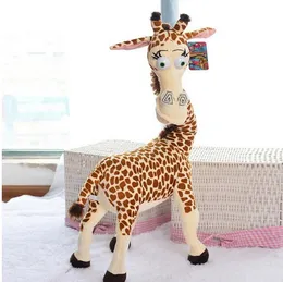 35 cm cosplay Madagaskar 3 Uzun Boyun Zürafa Dolması yumuşak Peluş bebek Oyuncak çocuklar için noel hediyeleri