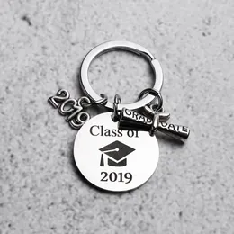 2019 My Story is Just Beginning Graduation Day Hat Class of Classmates Friendship Gift Creative Metal Keychain