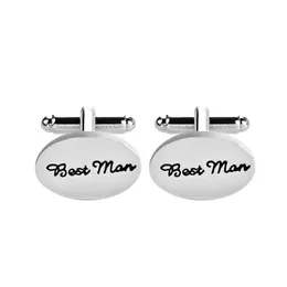 Wholesale New Arrival Men Shirt best man Cuff Links Buttons Classic Jewelry Men's Cufflinks Wedding Party Gifts