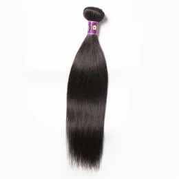 Indiano Virgem Cabelo Liso 1 pacote 7A Não Transformados Indiano Virgem Do Cabelo 100% Não Transformados Remy Tecer Cabelo Humano Indiano tecelagem reta