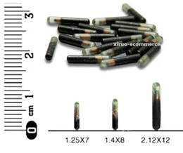 125KHZ/134.2KHZ 2.12*12mm/1.25*7mm/1.4*8mm PET ID Microchip Animal RFID Tag With EM4305 ISO11784/5 FDX-B Chip For Fish Dog Cat Idetification