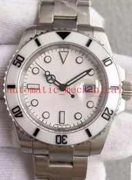 Luksusowy zegarek 2 Style Nowy kalendarz 40 mm stalowa ceramiczna ramka różowa tarcza męska zegarek 116610 Automatyczne modne zegarki męskie zegarki na rękę