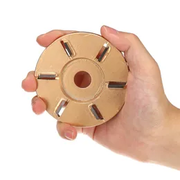 Freeshipping 90Mm Wooden Material Carving Disc Tool Three Teeth Woodworking Turbo Tea Tray Digging Milling Cutter For 16Mm Aperture