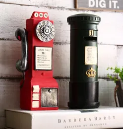 Retro kreativ vinskåp dekorationer smycken spargris skärm klädaffär café simulering brand hydrant hantverk