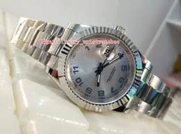 Topselling Bra armbandsur Unisex 36mm 41mm VD 116234 DateJust Asien 2813 Rörelse Mekanisk Automatisk Ladies Women Mens Watch Box