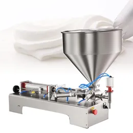 Quantitative paste filling machine for tomato paste peanut sauce sesame sauce honey edible oil hot sauce paste filling machine