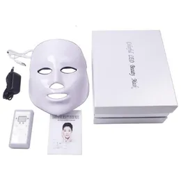 DHL 5 sets/lot 7 colors Beauty Photon LED Facial Mask Therapy 7 colors Light Skin Care Rejuvenation Wrinkle Acne Removal Face Beauty Spa