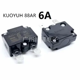 Disjuntores de circuitos 6a 88ar Series Taiwan Kuoyuh Sobrecorrente Sobrecarga Interrupção Redefinida automática