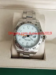 2 색 asia_quality_watch 시계 42mm 탐색기 216570 아시아 2813 운동 기계 스테인레스 스틸 자동 남성 팔찌를보고 판매