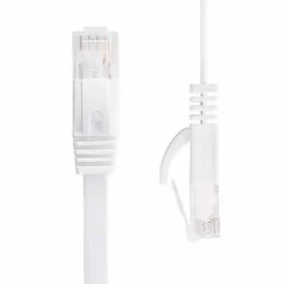 Freeshipping 50 sztuk / partia L15 CM Kabel Ethernet Płaski UTP CAT6 Kabel sieciowy Gigabit Ethernet Patch Cord RJ45 Network Twisted Para Gige LAN Kabel