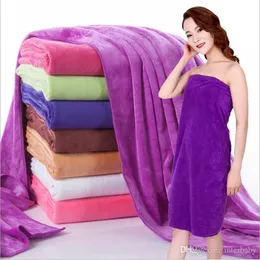 Microfiber Bath Towels Beauty Salon Robes Beach Towel Super Soft Shower Towels Spa Body Wrap Travel Camping Towels Washcloth Swimwear B5225