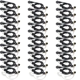 30X 2 Pin PTT MIC Covert Acoustic Tube Earpiece for MIDLAND Radio G6/G7 GXT550