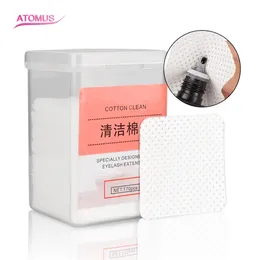 170pcs Eyelash Extension Glue Clean Cotton Pad Patch Individual Lashes Grafting Accessories Beauty Supply Salon Tools