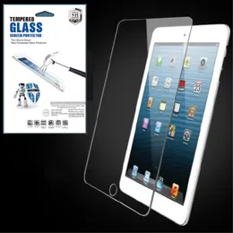 9H 강화 유리 화면 보호기 iPad 10.2 2021 Air 1 2 iPad Pro 10.5 11 100pcs / lot 소매 Packag