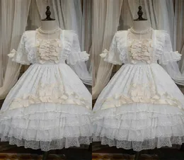 2020 Royal White Flower Girl Dress Square Neck Appliqued Losed Lace Bow Elegancka Suknia Suknia Wstążkowa Wstążka Piętro Długość Gown Custom