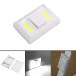 JIAWEN New Switch Light Lamp Double Dual COB Switch Night Light Bedroom Bathroom Wardrobe Closet Home Light Super Bright Emergency Lamp