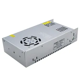DC 24V 480W LED Strip Driver Power Adapter 20A Metal Switch Power Supply AC110V-220V to 24V Transformer Power with Fan