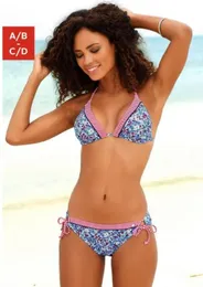 donne più grande stampa solido bikini diviso costumi da bagno retrò grande pelle di serpente abbronzante a vita alta bikini set triangolo sexy flessibile alla moda 2024