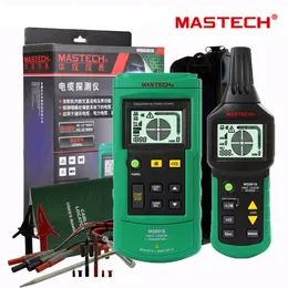 Mastech MS6818 Portable Professional Wire Cable Tracker Metal Rör Locator Detector Tester Line Tracker Voltage12 ~ 400V