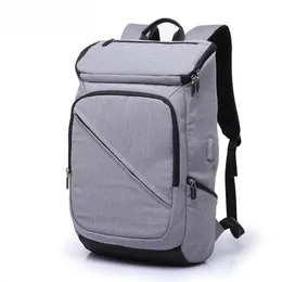 Hurtownia Plecak Solid Oxford Wodoodporna 15.6 "Plecaki Laptop Plecak Plecak Plecak Mężczyźni Kobiety Podróży Plecak SchoolBag