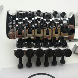 Rare Guitar Bridge FRTS1000 System Tremolo Bridge Låsmutter 42mm / 43mm Silver Tillverkad i Korea i lager