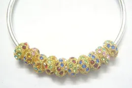 30 pezzi di cristallo europeo in oro europeo in oro perle sciolte per la collana per bracciale fai -da -te artigianato di gioielli C029