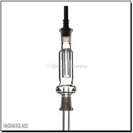 hookahs Mini Nectar Collecter kit with Titanium Tip NC set three pieces oil rig high quality glass