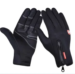 Hot Touch screen gloves cold proof men women Sports Gloves fleece thickened Winter outdoor riding ski warm waterproof light yakuda fitness