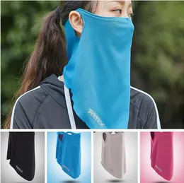 Máscara Facial Scarf frio sentindo Máscaras protecção solar à prova de vento Outdoor Meia Face à prova de poeira do lenço poeira Tipo de máscara orelha partido Máscaras LJJK2016