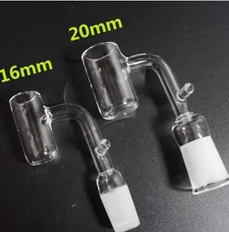 DHL New Quartz Enail Domeless Eletrônica Quartz Banger prego por 16 milímetros 20 milímetros tubos de aquecimento da bobina de vidro Bongs água Dab Plataformas de petróleo