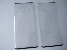 Klej krawędź 3D Zakrzywione szklane szklane Ochraniacz do Samsung Galaxy S10 S10 5G S10 PLUS Brak pakietu detalicznego