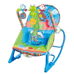 Sedia a dondolo per bambini Sedia altalena elettrica musicale Sedia sdraietta vibrante Sedia reclinabile per bambini regolabile Culla Chaise Accessori M1613