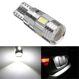 T10 W5W 5630 LED CAR SIDE Marker Lights Canbus Error Free Wedge Bulb Lampa 12V 2,5W vit 1 st