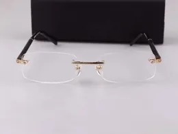 All'ingrosso- occhiali montature per occhiali di design occhiali da vista di marca montatura per occhiali con lenti trasparenti montatura per occhiali oculos MB150 con custodia