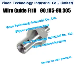 F110 edm Wire Guide Upper 0.10/0.15/0.20/0.25/0.30mm for Fanuc A290-8101-X730,A290-8101-X732, A290-8101-X733, A290-8101-X734, A290-8101-X735